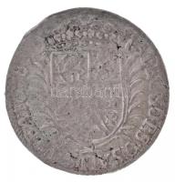 Német Államok / Lübeck 1678. 2/3 Tallér Ag "August Friedrich" (17,88g) T:2- / 
German Sta...