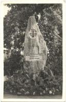 1923 Krieger Denkmal Enthüllung Mahr-Schönberg / Unveiling of the WWI German and Austro-Hungarian K.u.K. Heroes' statue in Sumperk (EK)