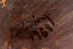 Bolmányi jelzéssel: Kórus. Olaj, karton, 51×45 cm