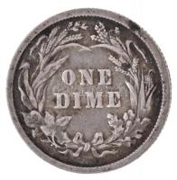 Amerikai Egyesült Államok 1892. 1d Ag T:2,2- patina
USA 1892. 1 Dime Ag C:XF,VF patina
Krause KM#1...