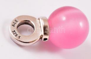 Ezüst(Ag) Pandora charm, 2 db, jelzett, bruttó: 6,6 g
