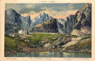 Tátra, Magas Tátra, Vysoké Tatry - 10 db régi tátrai képeslap a hegyekről / 10 pre-1945 High Tatras postcards from the mountains