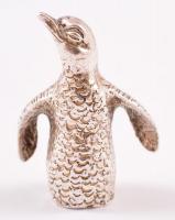 Ezüst(Ag) pingvin figura, jelzett, m: 3 cm, nettó: 20,7 g