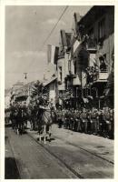 1940 Nagyvárad, Oradea; bevonulás, Horthy Miklós / entry of the Hungarian troops