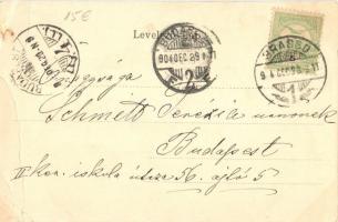 1904 Brassó, Kronstadt, Brasov; Villa Kertsch. Kiadja H. Zeidner / villa (EB)