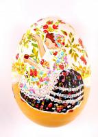 Kalocsai viseletes lány, Kézzel festett tojás, díszdobozban