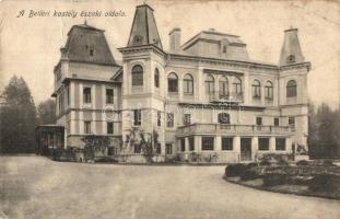1913 Betlér, Betliar (Rozsnyó); Gróf Andrássy Géza kastély északi oldala. Kiadja Falvi Jenő / Schloss / castle (EB)