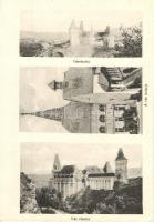 Vajdahunyad, Hunedoara; vár részletek. Kiadja az Agricola műmalom lisztraktára / Cetatea (Castelul) Huniadestilor / castle