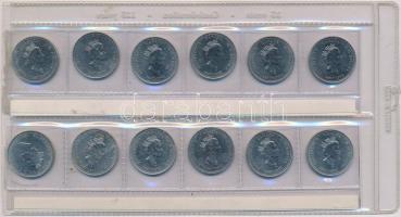 Kanada 1992. 25c Ni (12xklf) forgalmi emlékkiadás T:1,1-
Canada 1992. 25 Cents Ni (12xdiff) commemo...