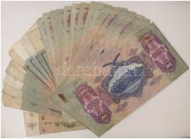 33db-os vegyes magyar pengő bankjegy tétel T:III,III-