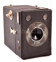 cca 1925 Houghton Ensign E29 box fényképezőgép, jó állapotban / Vintage British box camera in good condition