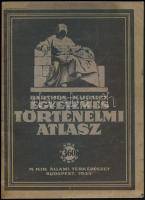 cca 1932 Barthos-Kurucz: Egyetemes történelmi atlasz, kiadja a M. Kir. Honvéd Térképészeti Intézet, 40 p