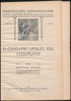 Barthos Andor: Magyar vasuti jog foglalata. Budapest, 1909, Wodianer. 82 + 4 p. Félvászon kötésben.