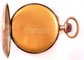 Szabadkőműves motívumokkal díszített ezüst zsebóra.  Működő, jó állapotban / Freemason silver pocket...