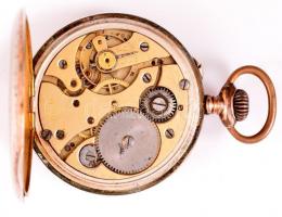 Szabadkőműves motívumokkal díszített ezüst zsebóra.  Működő, jó állapotban / Freemason silver pocket...