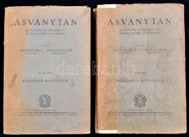 Mauritz Béla - Vendl Aladár: (Ásványtan. Egyetemi és főiskolai hallgatók számára.) 1-2. kötet. 1. Általános ásványtan. Az ásványok fizikai és kémiai tulajdonságai, keletkezésük és előfordulásuk módja. 2. Részletes ásványtan. Az ásványok rendszerezése, részletes leírása, különös tekintettel a keletkezési körülményekre.(Bp., 1942), Kir. Magy. Egyetemi Ny. XI, 516; [6], 503p. Összesen 994 szövegközti ábrával illusztrálva. Fűzve, egységes, kiadói papírborítóban.