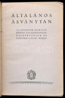 Mauritz Béla - Vendl Aladár: (Ásványtan. Egyetemi és főiskolai hallgatók számára.) 1-2. kötet.
1. Á...