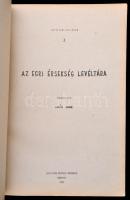 Soós Imre szerk: Az egri érsekség levéltára. Bp., 1957. Levéltárak Országos Központja. 296p. Papírkö...