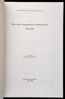 Heves Megye közigazgatási és területváltozásai 1876-1990. Eger, 2002. Heves Megyi Levéltár.  .Papírb...