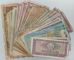 Románia 1944-2000. 30db-os vegyes bankjegy tétel T:III,III- Romania 1944-2000. 30pcs of various banknotes C:F,VG
