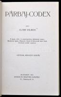 Clair Vilmos: Párbaj codex. Reprint. Kiadói kartonlásban