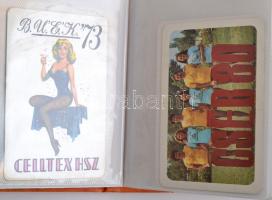 100 db kártyanaptár az 1970-80-as évekből