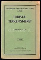 dr. Szembéry Gyula: Turista térkép ismeret. Bp., 1936. Magyar Turista Szövetség. 32p + 1 kihajtható térkép