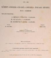 Kogutowicz-Littke Világatlasz, kiadja: Magyar Földrajzi Intézet Rt., 50x31 cm. Borító megviselt álla...