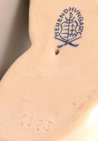 Herendi nyuszi kézzel festett, jelzett, hibátlan 9 cm