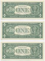 Amerikai Egyesült Államok 2003. 1$ "Anna Escobado Cabral - John W. Snow" (3x) sorszámkövet...
