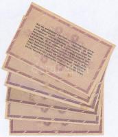 1946. 100.000AP (6x) közte 2db sorszámos T:III