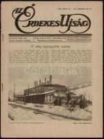 1915 Az Érdekes Újság 1915/20. száma, benne riportfotók, portrék, beszámolók az I. vh. eseményeiről,...