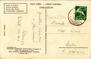Francia cserkész. Kiadja a Magyar Cserkész Szövetség / French boy scout s: Márton L. + 1933 Gödöllő ...