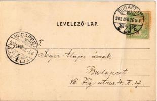 1902 Budapest XII. Városmajor utca. Halász Sándor kiadása (fa)