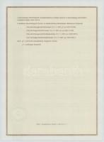 Budapest 1993. "Diszkont Kincstárjegy" százötvenezer 100.000Ft névértékű kincstárjegy egyb...