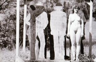 1981 Aktfotó sorozat Kalocsai Rudolf (?-?) budapesti fotóriporter és fotóművész hagyatékából, 30 db ...