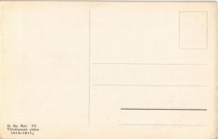 Budapest III. Óbuda hajógyári részlet a híddal. G.Gy. Bpt. 70. 1914-17