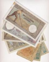 Jugoszlávia / Szerbia 1919-1942. 7db-os vegyes bankjegy tétel T:II,III,III-
Yugoslavia / Serbia 191...