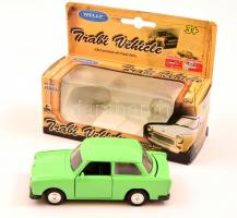 2 db autómodell: Welly Nex, 1:18, Volkswagen, újszerű állapotban, saját dobozában, h: 23 cm + Traban...