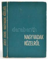 Jékely Endre: Nagyvadak-közelről. Vál., ford. és a bevezetőt írta: - -. A rajzokat Teleky-Vámossy Árpád és Z. Szabó János készítették. Bp., 1971, Gondolat. Kiadói kissé kopottas kartonált papírkötés.