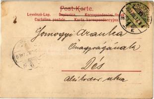 1903 "... tüzelni!..." Honvéd gyalogság kiképzésen. Kiadja Klein J. Sándor. Huber A. udvar...