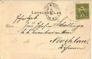 1901 Budapest XXI. Csepel, Községháza (vágott / cut)