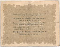 1848. 10Ft hamis "Kisbér Mezőváros" bélyegzéssel + 1849. 30kr (3x) (fake overprint) T:III,...