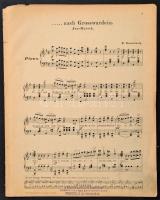 Hermann Rosenzweig: ...Nach Grosswardein. Bp.,é.n., Zipser&König, 6 p.  Német nyelven. Illusztrá...
