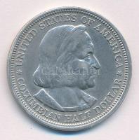 Amerikai Egyesült Államok 1893. 1/2$ Ag "Kolombusz Kristóf" T:2 
USA 1893. 1/2 Dollar Ag ...