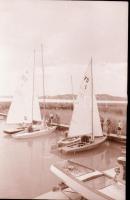 1961 Balatonfüred, Tiszavölgyi József (1909-?) budapesti fotóriporter hagyatékából 77 db vintage neg...