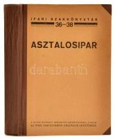 Ferenczy Emil: Asztalosipar. Ipari szakkönyvtár 36-38. Bp.,é.n., Ipari tanfolyamok Országos Vezetősége, (Pallas-ny.), 301 p. Kiadói félvászon-kötés, jó állapotban.