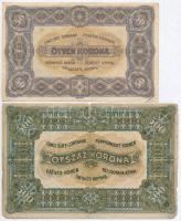 1920. 50K "Orell Füssli Zürich" + 500K "Orell Füssli Zürich" + 1000K "Orell...