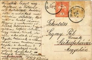 1912 Békés, Gazdasági Ism. iskola. Végh Lajos kiadása (fl)