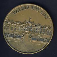 Hollandia DN "Wilhelmina" nagyalakú Br emlékérem, modern T:1 Eredeti díszdobozban, tanúsít...